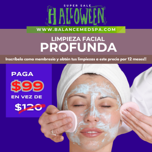 Limpieza facial profunda